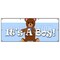Signmission ITS A BOY! BANNER SIGN birth pregnant hospital welcome home B-96 Its A Boy - alternate 1